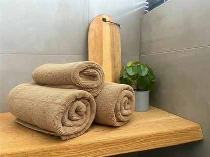 Sanipluche droogdoek M - Cream