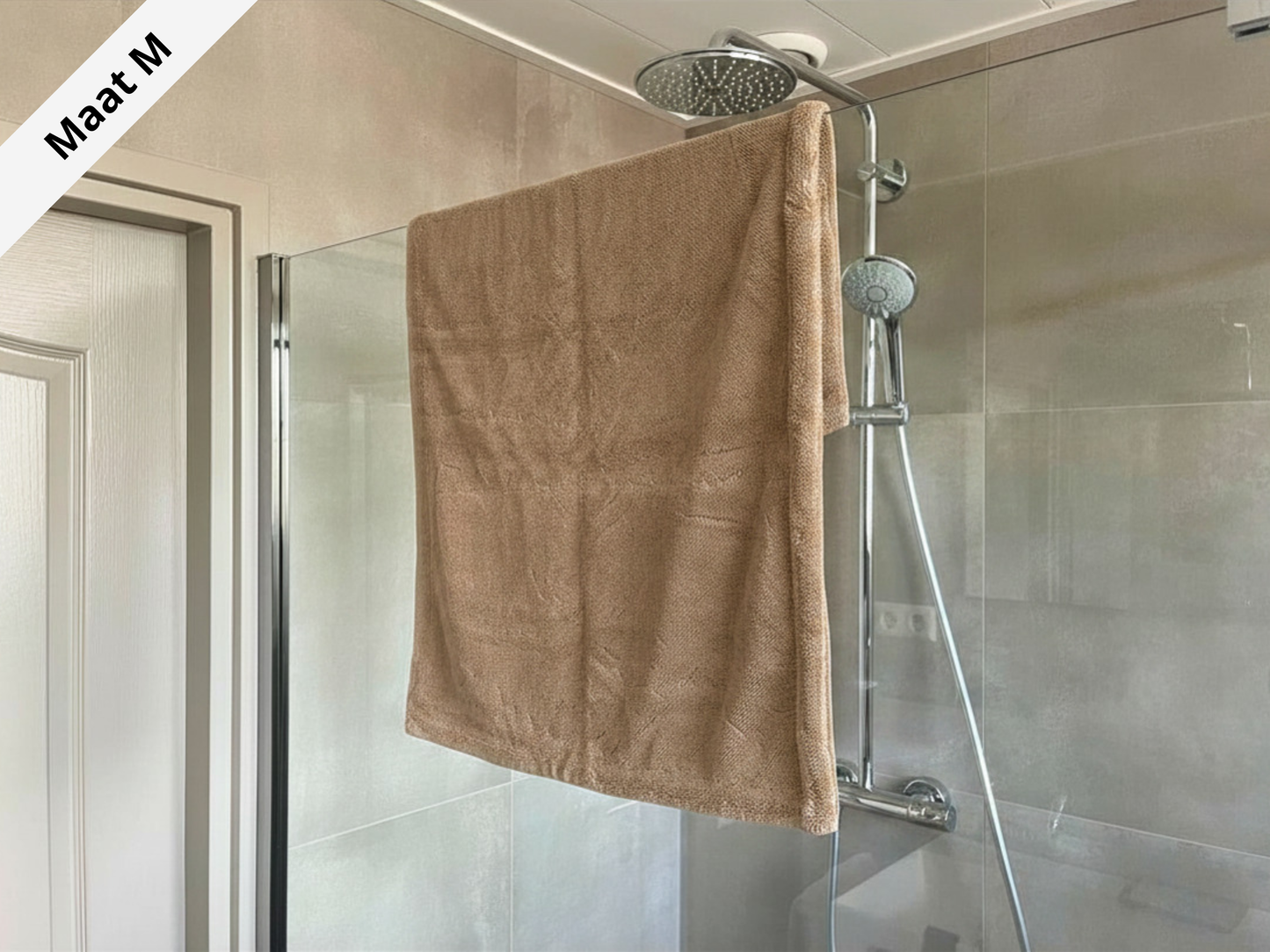 Sanipluche droogdoek M - Cream