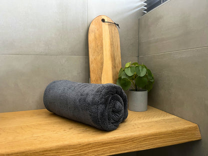 Sanipluche droogdoek XL - Grafiet