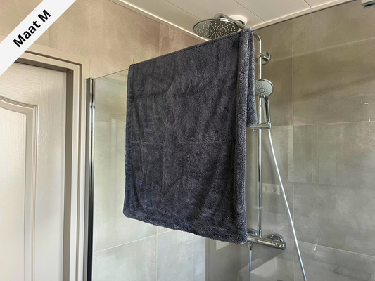 Sanipluche droogdoek S - Grafiet