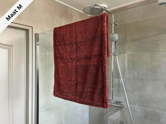 Sanipluche droogdoek M - Coffee